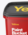 10L Matte Paint Bucket Mockup