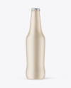 Ceramic Beer Bottle Mockup