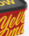 10L Matte Paint Bucket Mockup