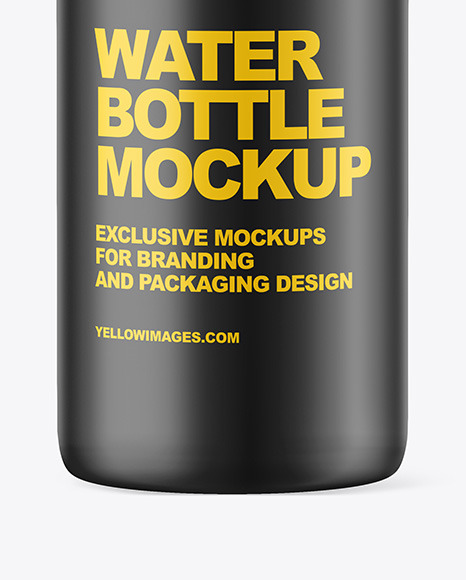 500ml Matte Sport Bottle Mockup