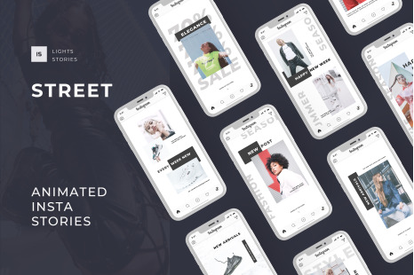 Street | Animated Instagram Stories | Template - Street style