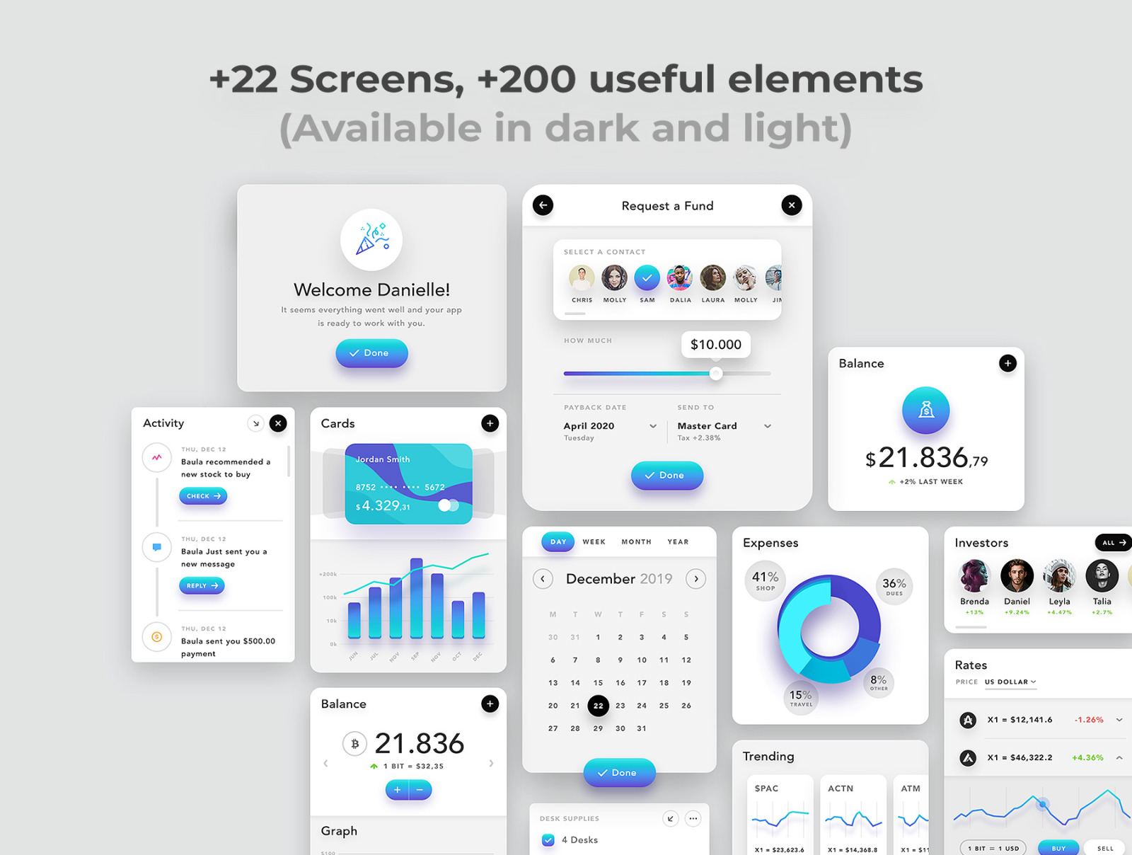 Noelle Web - Wallet & Crypto App UI Kit Noelle Web - Wallet & Crypto App UI Kit
