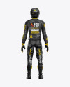 Motocross Racing Kit Mockup - Back View