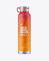 Matte Thermo Bottle Mockup