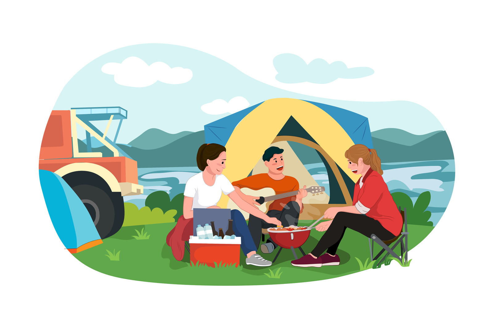 M231_ Outdoor Activities Illustrations