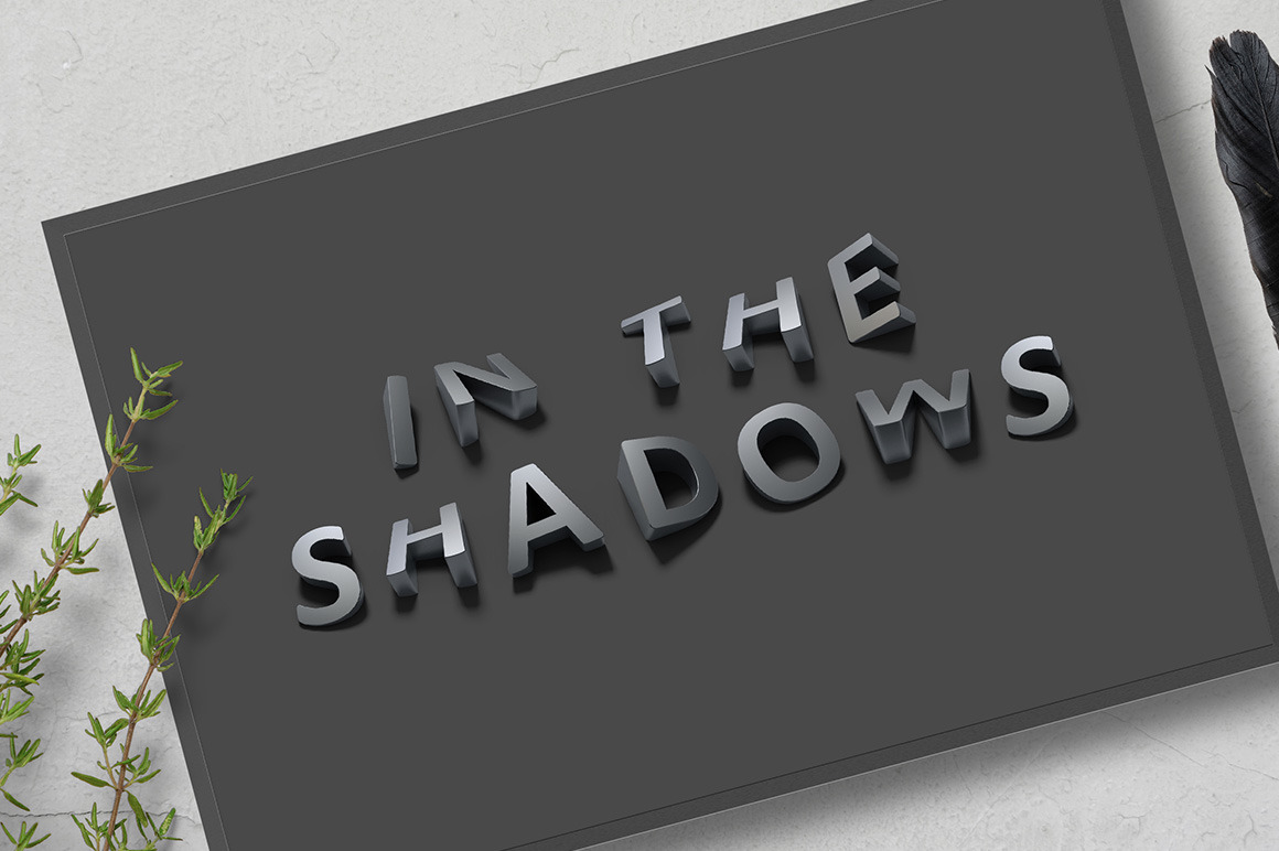 Shadow Font