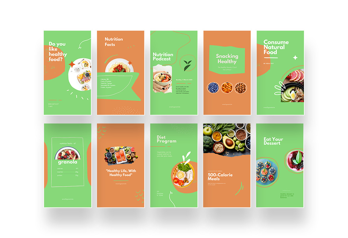 Food Nutrition Facts Instagram Canva Food Nutrition Facts Instagram Canva