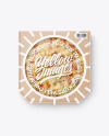 Kraft Paper Pizza Box Mockup