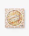 Kraft Paper Pizza Box Mockup