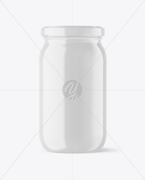 Glossy Jar Mockup