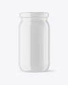 Glossy Jar Mockup