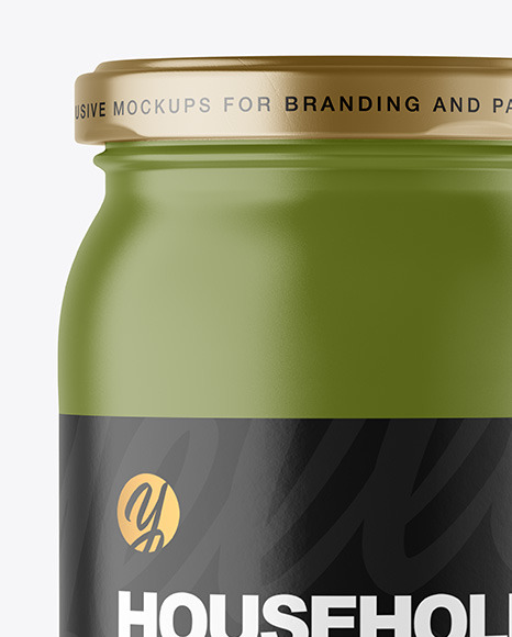 Matte Jar Mockup