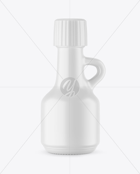 Matte Ceramic Bottle Mockup