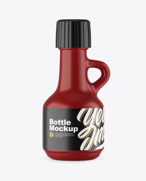 Matte Ceramic Bottle Mockup - Matte+Ceramic+Bottle+with+Wax+Mockup