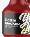 Matte Ceramic Bottle Mockup