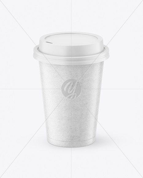 Kraft Paper Coffee Cup Mockup