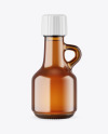 Amber Glass Bottle Mockup Amber Glass Bottle Mockup