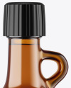 Amber Glass Bottle Mockup Amber Glass Bottle Mockup