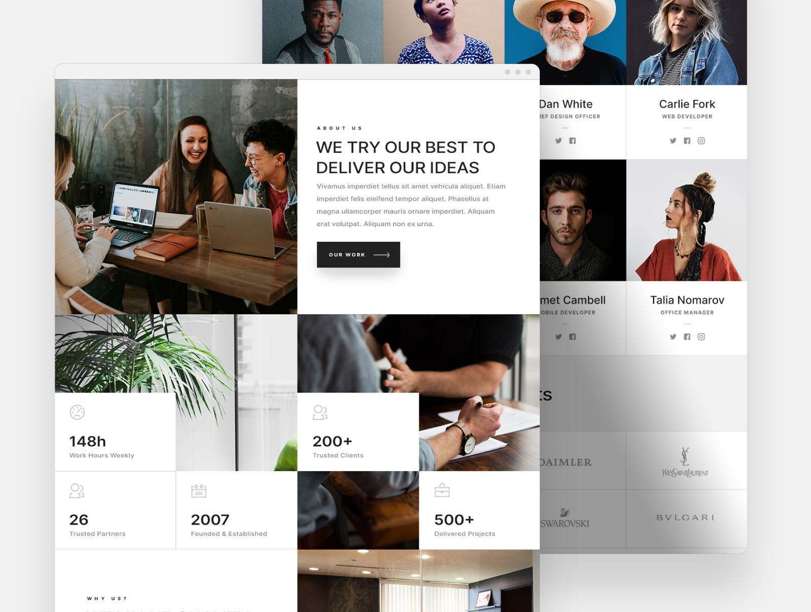 Berlin - Agency Website Template