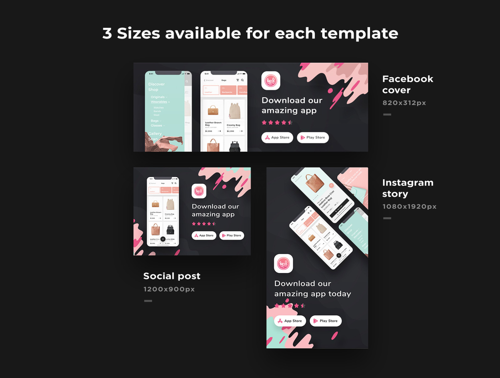 Florence - Stunning Instagram Templates Florence - Stunning Instagram Templates