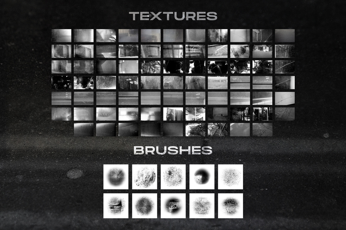 Broken Glass textures + brushes Broken Glass textures + brushes