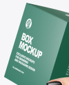 Box in a Hand Mockup