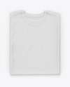 Folded T-Shirt Mockup