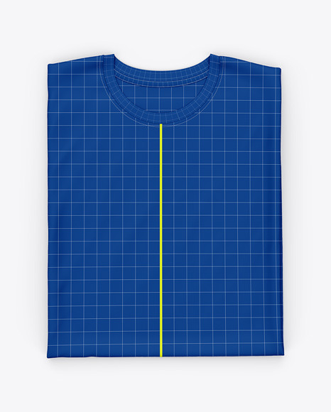 Folded T-Shirt Mockup