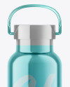 Metallic Thermo Bottle Mockup