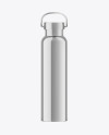 Metallic Thermo Bottle Mockup