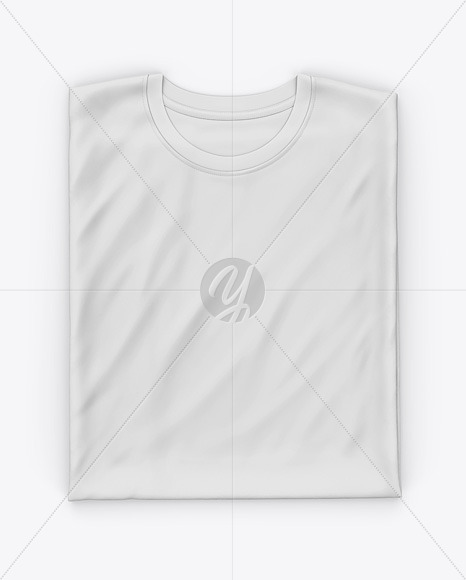 Folded T-Shirt Mockup