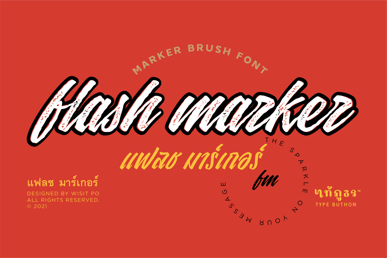 Flas Marker Font