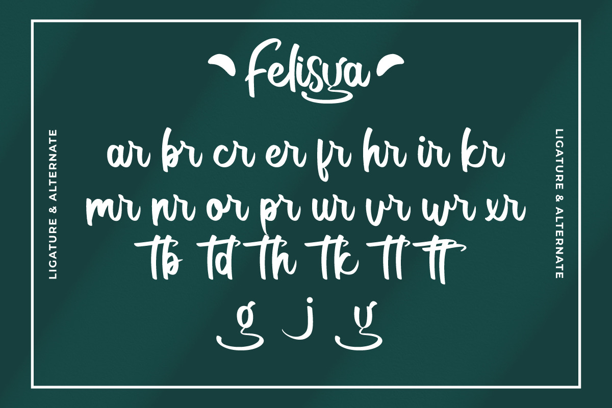 Felisya Script Font