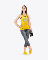 Woman in a Tank Top Mockup