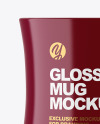 Glossy Mug Mockup