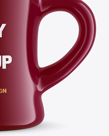 Glossy Mug Mockup