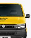 Panel Van Mockup - Front View