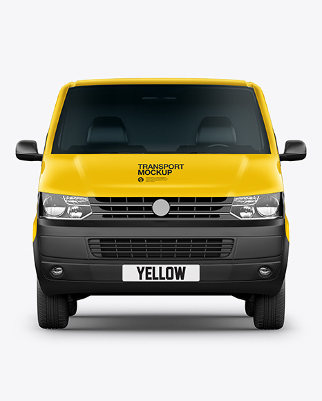 Panel Van Mockup - Front View