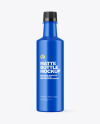 Matte Plastic Bottle Mockup