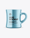 Metallic Mug Mockup