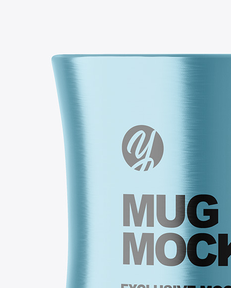 Metallic Mug Mockup