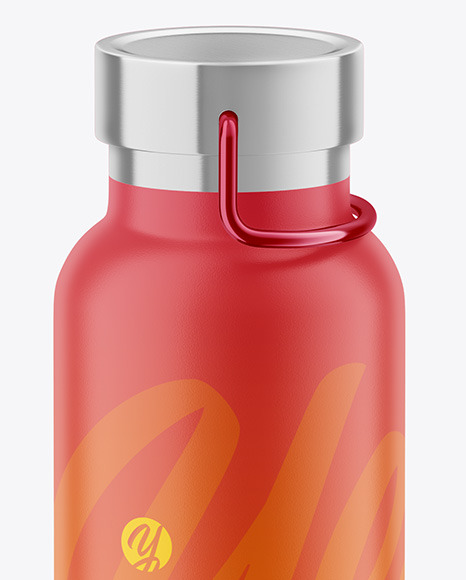 Matte Thermo Bottle Mockup