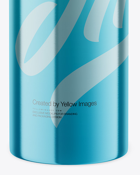 Metallic Thermo Bottle Mockup