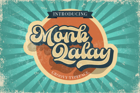 Monk Qalay Font - Rare