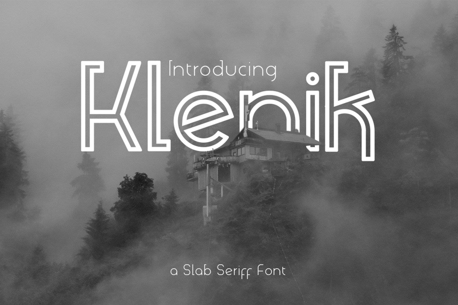 Klenik | a Slab Seriff Font Klenik | a Slab Seriff Font