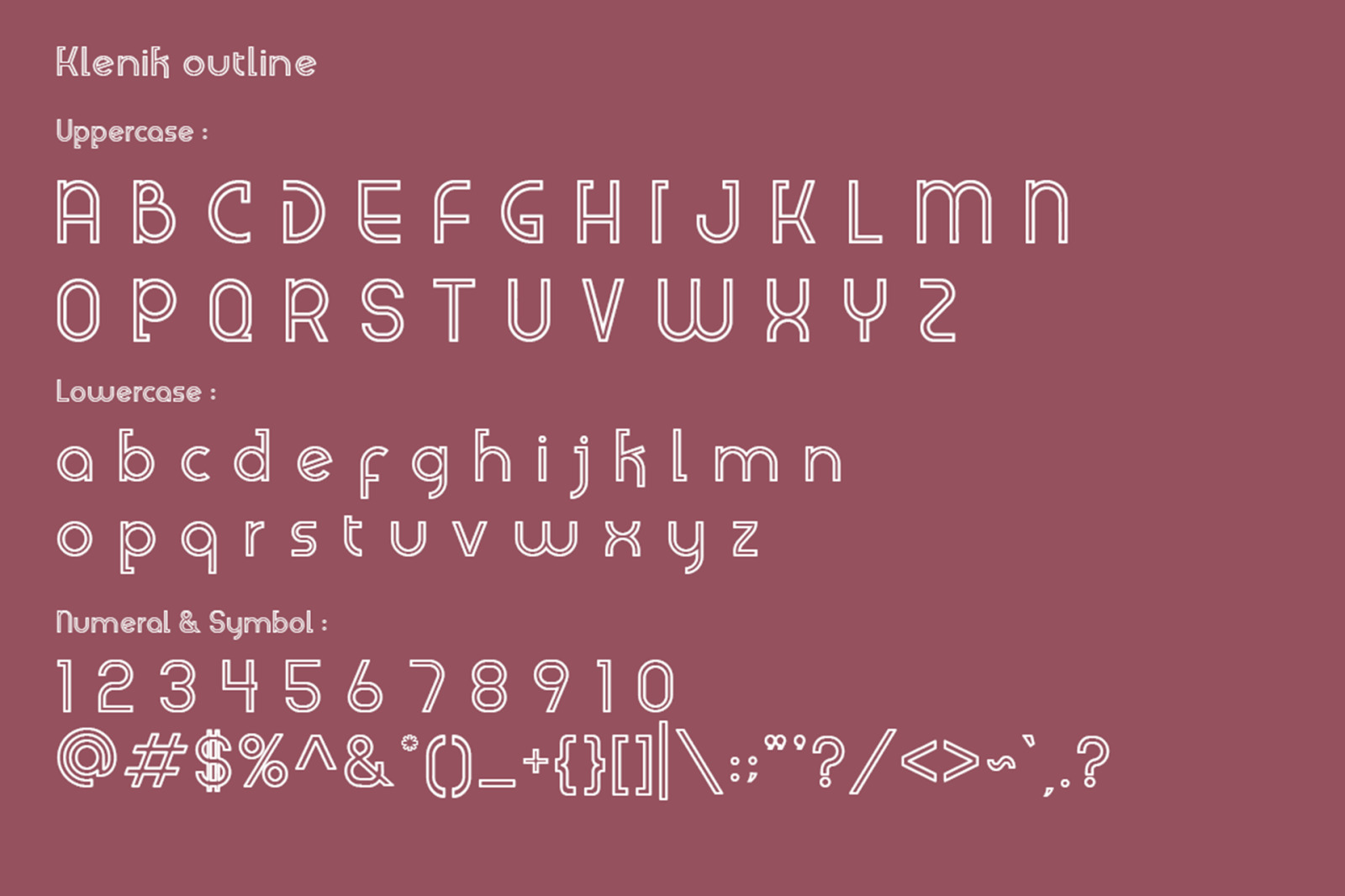 Klenik | a Slab Seriff Font Klenik | a Slab Seriff Font