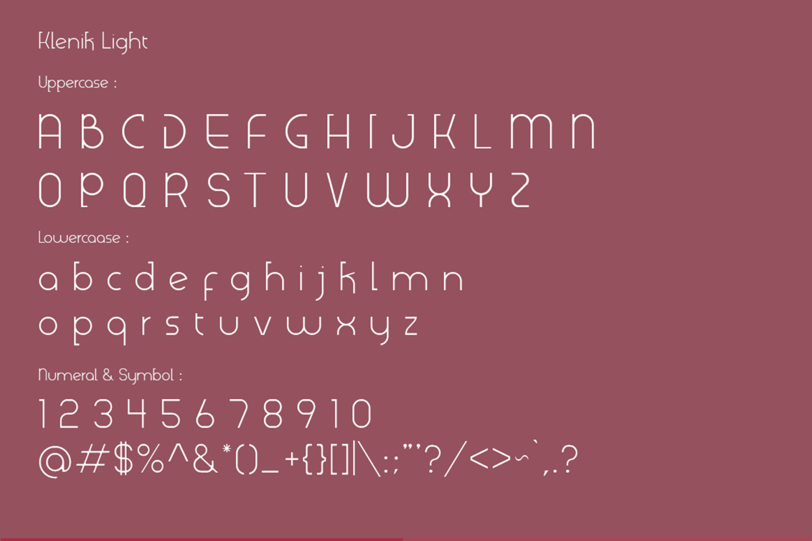 Klenik | a Slab Seriff Font Klenik | a Slab Seriff Font
