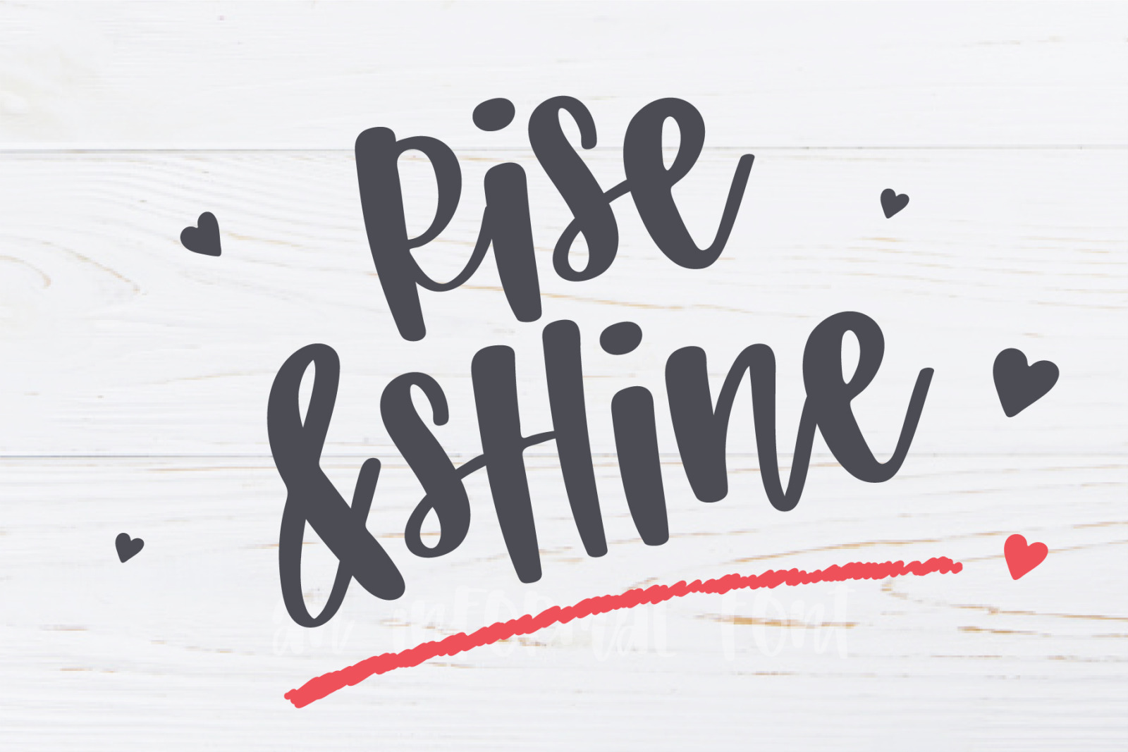 Sunshine on my mind-An informal font Sunshine on my mind-An informal font