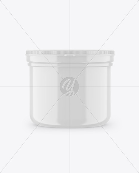 Glossy Jar Mockup