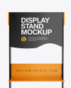 Glossy Display Stand Mockup